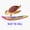 1pcs, variant on What the Shell Surfing Sticker