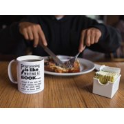 Programming Is Like Writing A Book. Funny Programmer Codes Coffee & Tea Gift Mug For Computer Programmers, Software Engineers, IT Professionals, Web Designers, Coders, Beginners & Students (11oz)