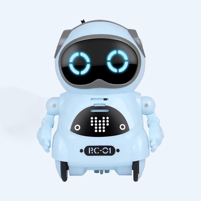 IMENGL Speech Dialogue Sensing Multi-function Music Smart Mini Alloy Robot Kids Toy 28cm,USB,5 Cm,Rot,25cm,BLH6050,8 X 24 X 18 Cm,AAA Alkaline,Headless remote control robot for boys 4-7 interactive