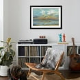 thumbnail image 4 of Art.com Rhythmic Sunset Waves Art Print by Silvia Vassileva, Black Frame Wall Art, 44" x 32", 4 of 5