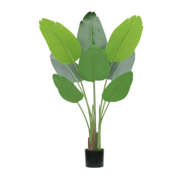 Planta artificial en maceta Decoración con plantas artificiales Regalo sencillo para inauguración de casa 120 centímetros