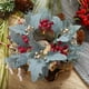 thumbnail image 5 of Giranda Decoraciones de Navidad Conos de Pino Anillo de Vela de Baya Roja Colgante Giranda 20x20cm para Decoraciones de Mesa de Navidad Del Gabinete de Cocina, 5 of 7
