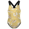 thumbnail image 6 of Gudetama Girls One Piece Swimsuits Hawaiian Summer Swimwear Beach Bathing Suit Outfits, 6 of 7