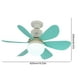 thumbnail image 2 of Ventilador de techo iluminado, ventilador de techo con lámpara de 3 velocidades, para oficina en casa, dormitorio, 2 of 7