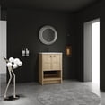 thumbnail image 2 of Oak Plywood 24-inch Freestanding Bathroom Vanity with Easy Assembly and Ceramic Sink, 2 of 7