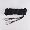 thumbnail image 1 of Cuerda de escalada para exteriores de 20 m, cuerda de escalada estática para exteriores de 10 mm, cuerda de seguridad de cordón de alta resistencia, cuerda de escape, cuerda de paracaídas de rescate c, 1 of 5