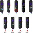 thumbnail image 5 of CaseBot Honey Comb Anti-Slip Shockproof Silicone Case Cover for Roku Ultra 4K 4800R (2020)/ 4670 (2019)/ 4661 (2018)/ 4660 (2017), Roku 1/2/3/4 Remote Controller,Sky Blue Glow, 5 of 8