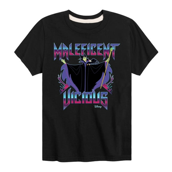 Disney Villains - Maleficent Vicious - Toddler & Youth Short Sleeve Graphic T-Shirt