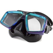 ECO Cabo Mask Black Hypoallergenic Silicone Mask Skirt with Tempered CE Lens, Standard Size, One Size Fits Most