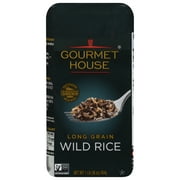Gourmet House Cultivated Rice, Long Grain Wild Rice, 1 lb Bag