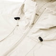 thumbnail image 5 of HOOMEUMY Mens Light Jackets Button Down Casual Cotton Barn Jacket Vintage Military Fall Outwear with Pockets, 5 of 6