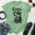 thumbnail image 2 of Rottie Mom T-shirt, Unisex Women's Shirt, Rottweiler Owner, Best Dog Mom Gift, Heather Apple Green, Medium, 2 of 6