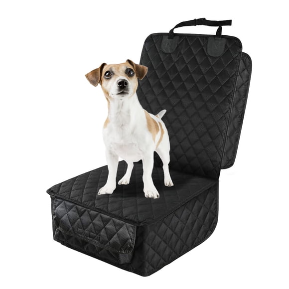 Funda de asiento de coche PETICON impermeable para asiento delantero con solapas laterales