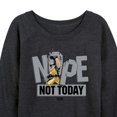 thumbnail image 3 of Marvel Wolverine - Nope Not Today - Women's French Terry Pullover Long Sleeve Shirt, 3 of 5