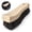 Brown, variant on YeewayVeh Leather Cleaning Brush, Long Bristle Horse Hair Car Cleaning Brush for Car Interior Leather Seat and Home Furniture