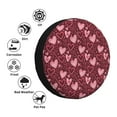 thumbnail image 4 of Daiia colorful Heart Pattern Tire Covers , Travel Trailer Camper Truck SUV Motorhome Waterproof Wheel Cover, Sun Rain Snow Protector-14 inch, 4 of 6
