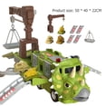 thumbnail image 1 of Coche de pista de deformación de dinosaurio, coche de bricolaje no tóxico para regalo de cumpleaños de bebé (D) Likrtyny Para estrenar, 1 of 6