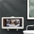 thumbnail image 1 of Wall Mounted Shower Phone Protective Case Waterproof Punch-free Bathroom Protective Case Cell Phone Mount Touch Screen Phone Shelf Box Case, 1 of 9