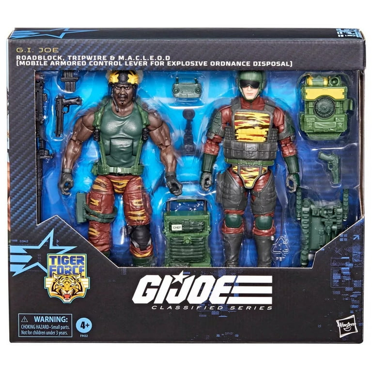 GI Joe Classified Series Roadblock, Tripwire & M.A.C.L.E.O.D