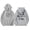 Gray, variant on Baqcunre Women's "Faith Over Fear" Letter Print Long Sleeve Drawstring Pullover Hoodie with Pockets Comfy Hoodie Womens Hoodies Graphic Hoodie Womens Sweatshirt Beige L