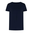 thumbnail image 3 of Liquidation d'Économies! BEFOKA T-Shirt Grande Taille pour Femmes, Blouse Décontractée d'Été pour Femmes, Blouse à Manches Courtes Imprimée Mode pour Femmes Col Rond Décontracté, 3 of 4