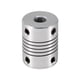 thumbnail image 2 of Acoplamiento Flexible De Aluminio, Conector Flexible De Acoplamiento, Codificador De Acoplamiento De Eje Para Servomotor De Accionamiento Por Tornillo De Motor Paso A Paso ANGGREK Otros, 2 of 3