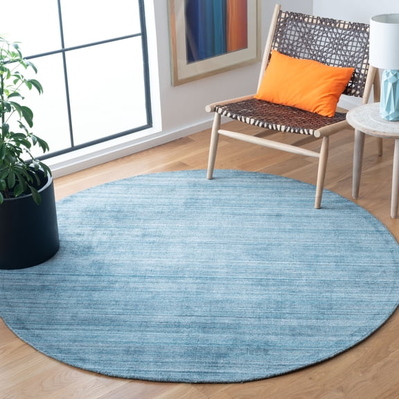Safavieh Mirage Edith Distressed Area Rug, Teal/Blue, 6' x 6' Round