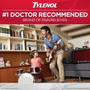 TYLENOL Sinus Congestion & Pain Caplets Daytime 24 Caplets (Pack of 4)