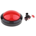 thumbnail image 1 of Interruptor de Botón de Videojuego Arcade LED de 100 Mm V Y Pulsadores de Microinterruptor rojo Hugo Interruptor de luz LED, 1 of 10