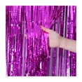 thumbnail image 4 of LCXmlly Backdrop Curtain 3Pcs Rain Curtain Self Adhesive Shiny Reusable Eye catching Decorative Fringe Backdrop Curtain Scene Layout Home Supplies Fringe, 4 of 8