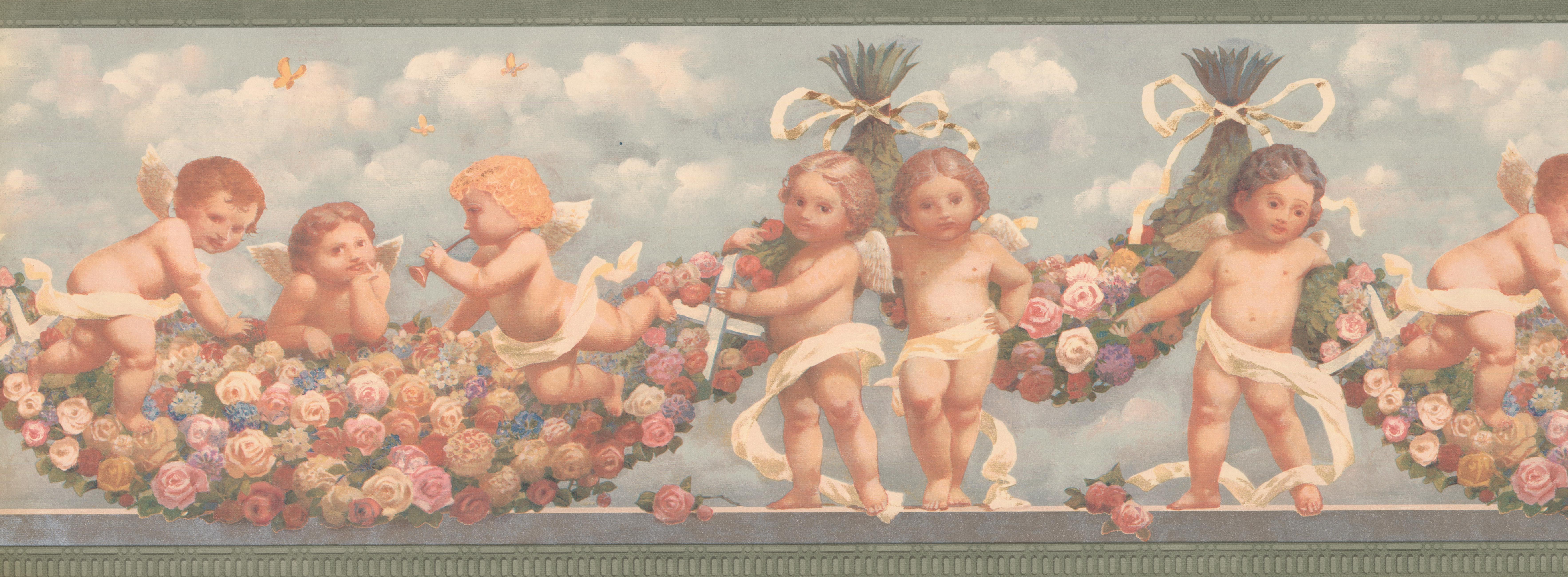 Wallpaper Wall Murals Cherub Retro Large Photo Wallpaper Bedroom Wall  Decoration 430x300cm-SJJ04936 : Amazon.co.uk: DIY & Tools