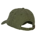 thumbnail image 3 of California with Map Outline Embroidered Washed Cotton Twill Cap - Olive OSFM, 3 of 5