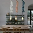 thumbnail image 3 of Lámpara colgante LED moderna de resina con forma de ardilla nórdica para dormitorio, habitación de niños, decoración de habitación infantil, accesorio de iluminación industrial, 3 of 5
