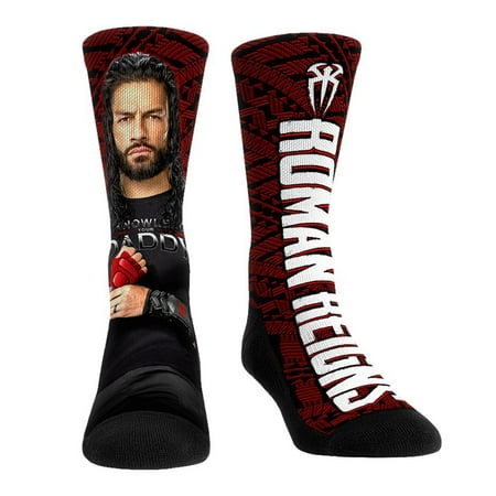 

Unisex Rock Em Socks Roman Reigns Big Wrestler Crew Socks