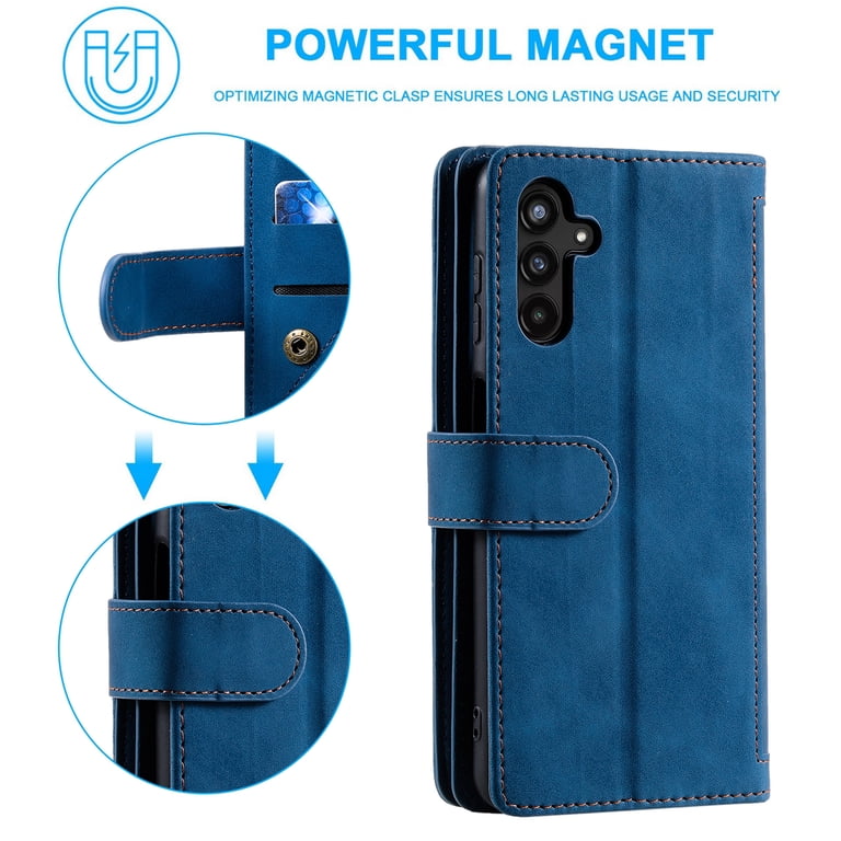 Wallet Case for Samsung Galaxy A16 5G - Dark Blue photo 7