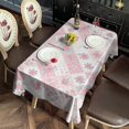 thumbnail image 2 of Pioneer Flower Floral Print Pattern Rectangle Tablecloth 60"x120", Waterproof Polyester Table Cloth, Wipeable Spillproof for Dining Camping Indoor Outdoor, 2 of 6