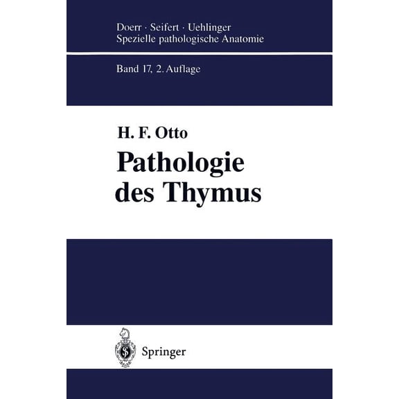 Springer Texts in Statistics Pathologie Des Thymus, (Paperback)