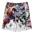thumbnail image 3 of My Hero Academia Boku Short Sweatpants Summer Daily Cozy Lounge Shorts 3D Printed Beach Shorts Sweatpants With Drawstring And Pockets, 3 of 7