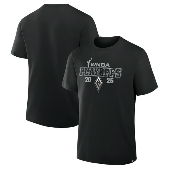 Unisex Fanatics  Black Las Vegas Aces 2025 WNBA Playoffs T-Shirt