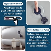 Beautyrest Sky Rise 14 Inflatable Air Mattress with Hands Free Multi-Purpose Electric Pump Twin