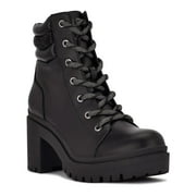 Nine West Quona Women's Combat Boots Color: Black Size: 7.5