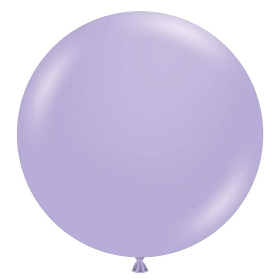 17 inch Tuftex Blossom Purple Latex Balloons (50 Pack) - Party Supplies Decorations