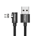 thumbnail image 4 of Injueey Essager, Cable Micro USB para iPhone, Samsung, Android, teléfono móvil, Cable de carga rápida, Cable magnético, negro micro de 1 m 10piezas, 4 of 6