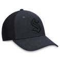 thumbnail image 3 of Men's Fanatics  Black Seattle Kraken Tonal Flex Hat, 3 of 4