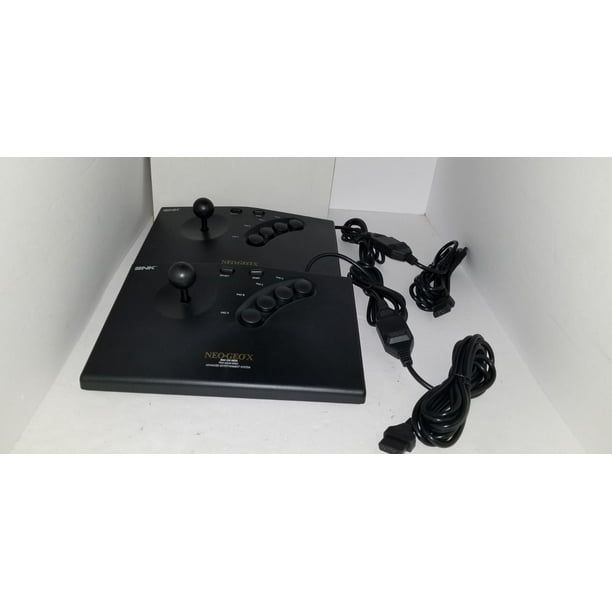 Two New Neo Geo Aes 15 Pin Arcade Joystick Joy Stick Controller W 15 Ft Cords Walmart Com Walmart Com