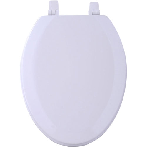 Achim Fantasia 19 Elongated Wood Toilet Seat Elongated White