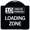 Black & White, variant on SignMission Designer Series Sign - 10 Minute Parking Loading Zone | Burgundy 18" X 18" Heavy-Gauge Aluminum Architectural Sign | Protect Your Business & Municipality | Made in the USA