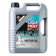 Liqui-Moly 0W-20 Full Synthetic Motor Oil, 5 Liters