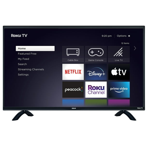 RCA 32" Class HD 720P Roku Smart LED TV RTR3260W