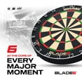 thumbnail image 2 of Dartboard Winmau Blade 6 Professional Bristle con torneo, 2 of 8